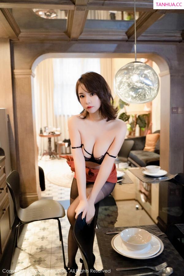 雅雯  [XiuRen]高清写真图 2023.03.06 No.6363 雅雯 吊带裙美腿第42张图片